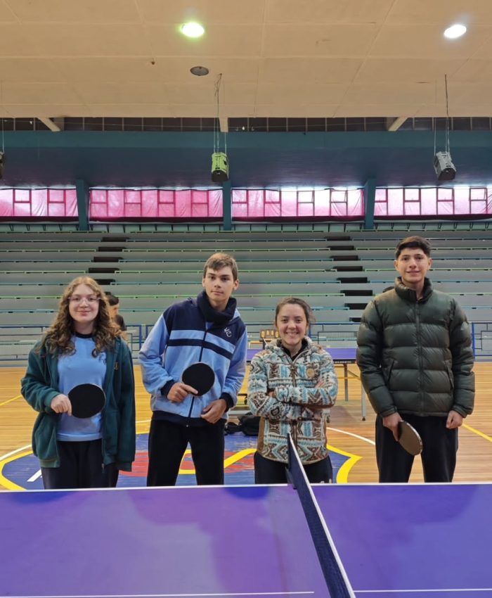 Estudiantes destacan en Torneo de Tenis de Mesa ADICPA