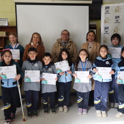 Estudiantes de ciclo básica son reconocidos en Concurso “Afiche, Ambiente y Corazón”