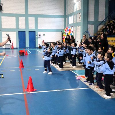 Estudiantes de Nivel Inicial participaron en jornada de motricidad