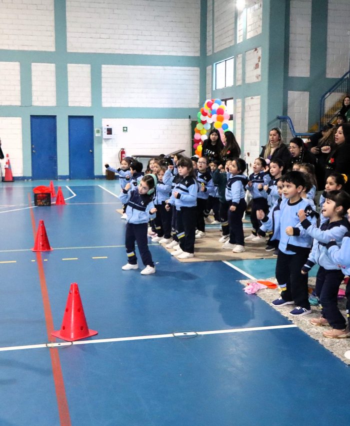 Estudiantes de Nivel Inicial participaron en jornada de motricidad