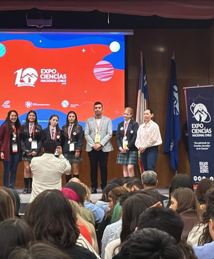 Estudiantes obtienen 2° Lugar en la Expo Ciencia Chile a nivel Nacional